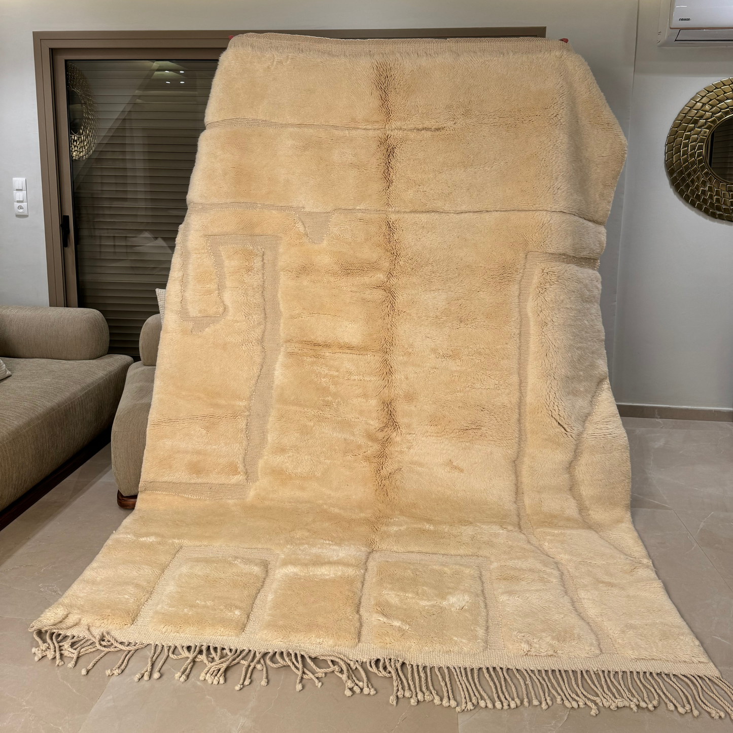 BEni ouiran Rug 200cmx300cm/ 6.5'x9.8'ft