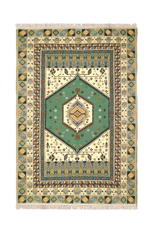 Extra Royal Tissemlal Hand-Knotted Wool Rug