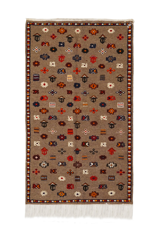 Akhnif Zagoura Oasis Handwoven Moroccan Rug