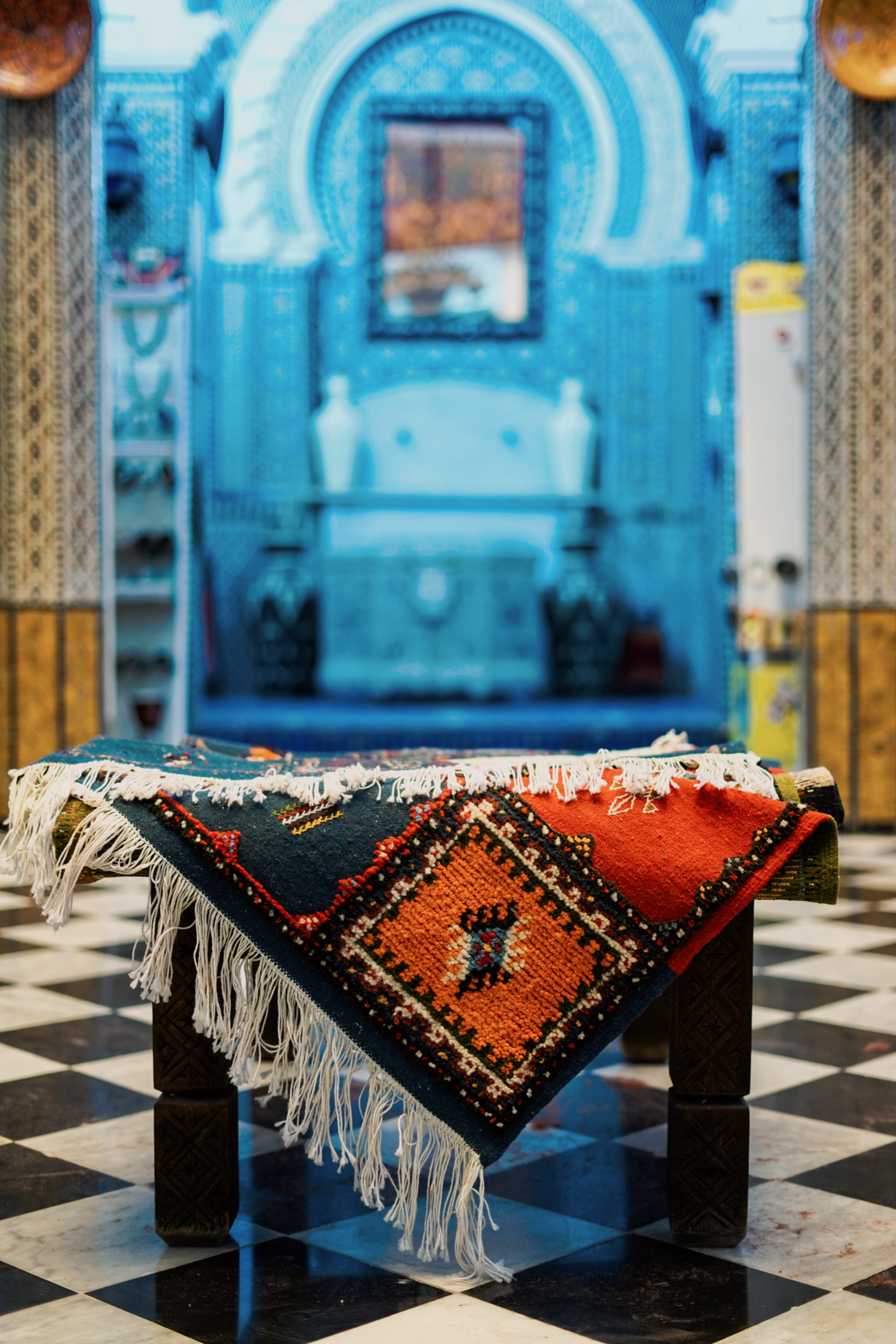 Akhnif Pastel Palace Handwoven Moroccan Rug