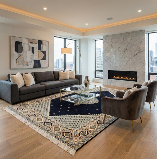 Majestic Mosaic Royal Rug