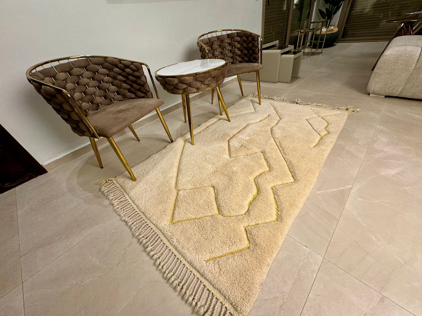 Golden Silky Touch Rug