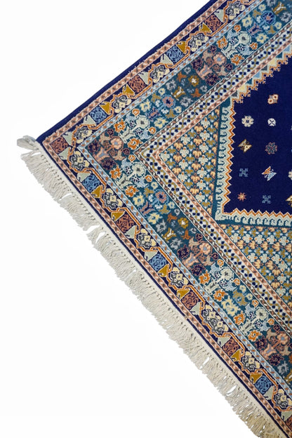 Etra royal Bleu rug Hand-knotted